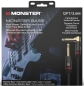 Preview: Monster Cable Prolink Bass 12 Instrumentenkabel, Angled to Straight 1/4" Plugs, 3.60m